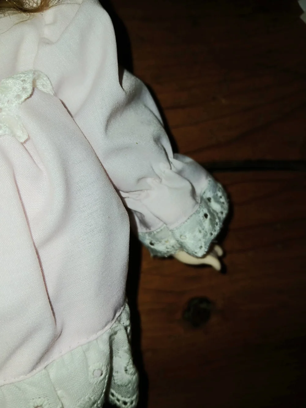 Delicate Pink Lace Baby Doll by